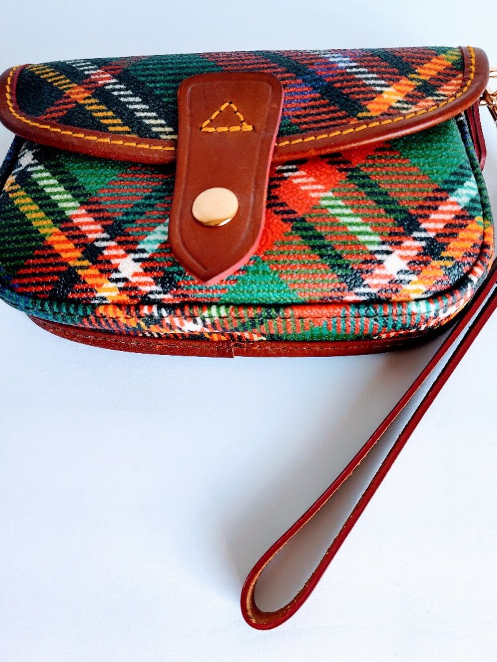 Dooney & Bourke Tartan Wristlet